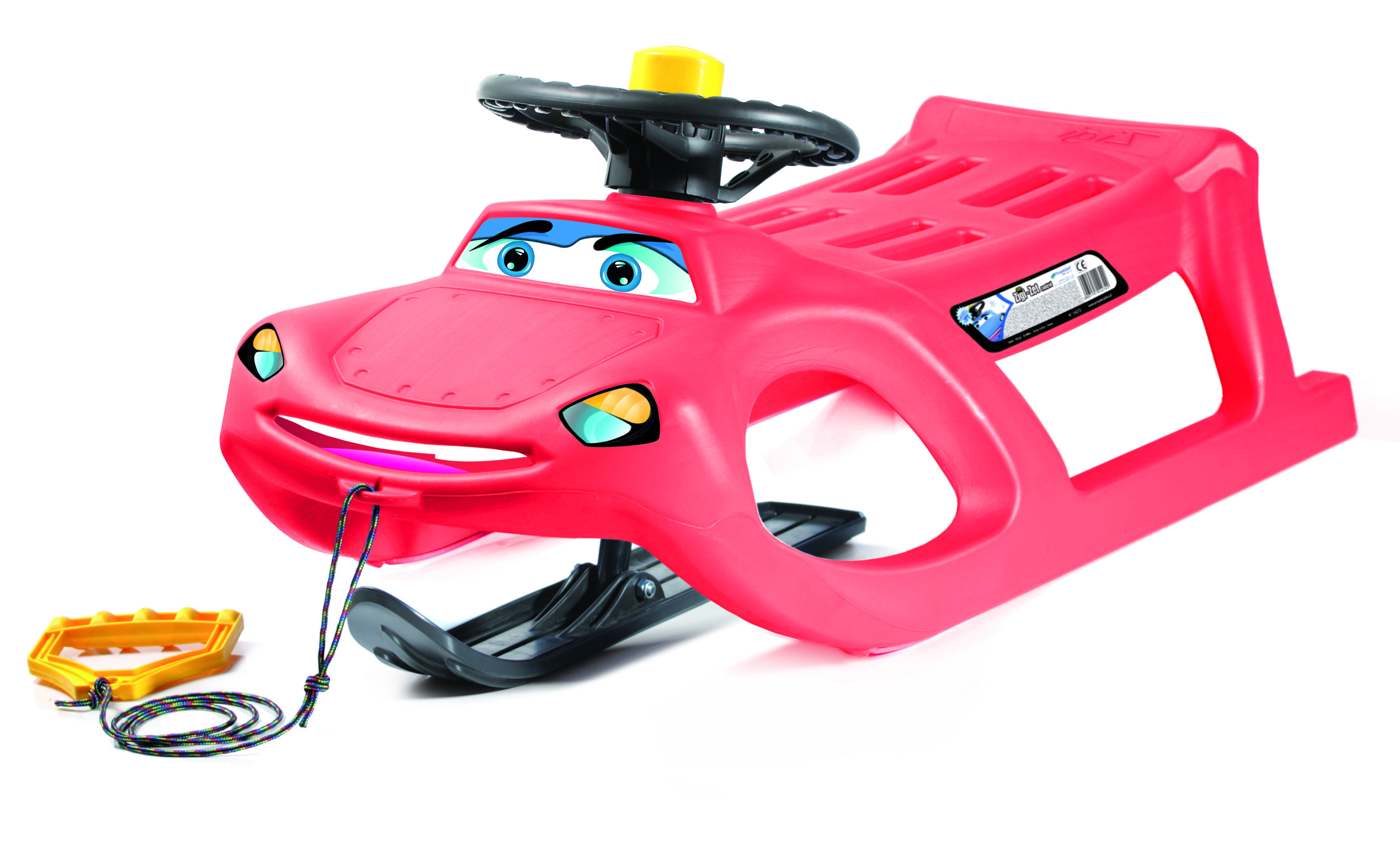 Prosperplast ZIGI ZET Control Sánky 91x36x45 cm červené ISZGC