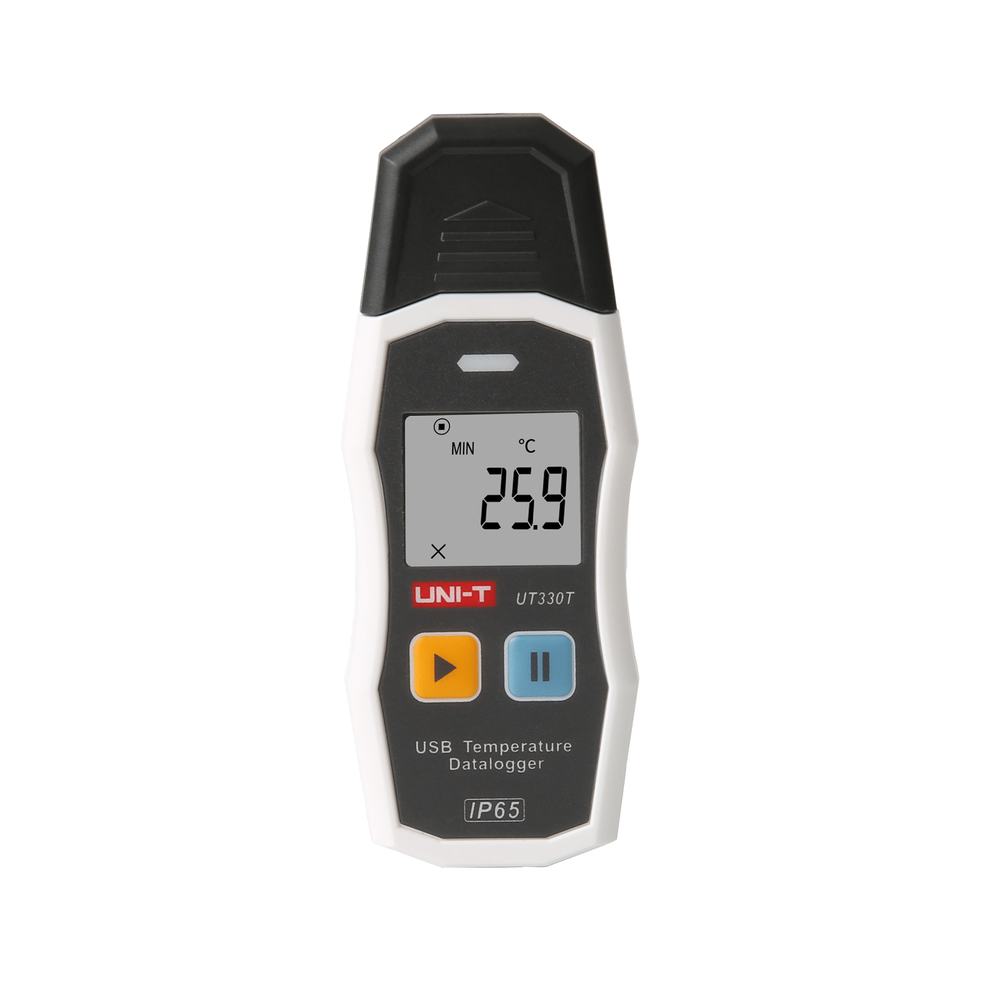 Digitálny priemyselný teplomer Uni-T UT330T od -30 °C do 70 °C 64 000 záznamov MIE0467