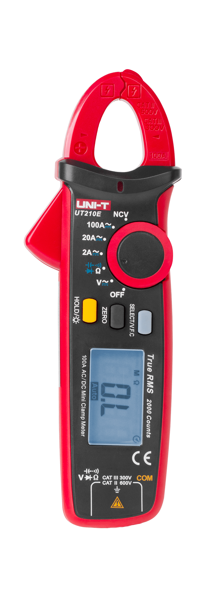 Kliešťový multimeter Uni-T UT210E do 100A, 600V AC/DC MIE0174