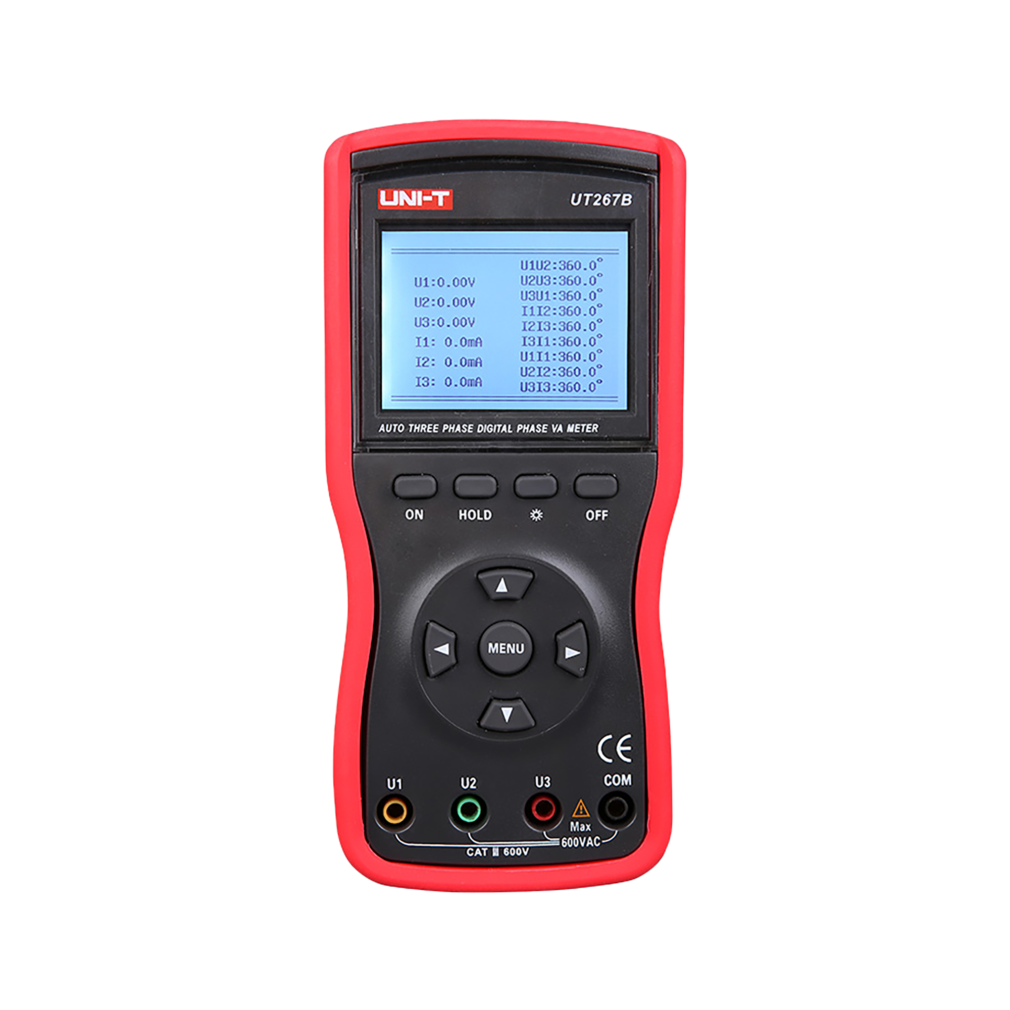 Trojfázový multimeter Uni-T UT267B analyzátor 3f sústavy MIE0492