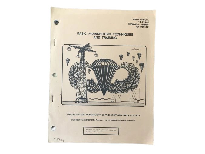 Basic Parachuting techniques and training 1990