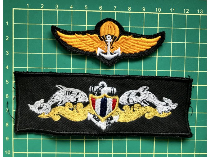 Royal Thai Navy SEALs patch set