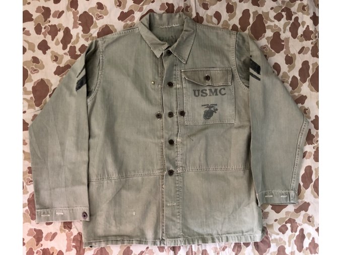 USMC P-44 HBT Utility Jacket - velikost 38
