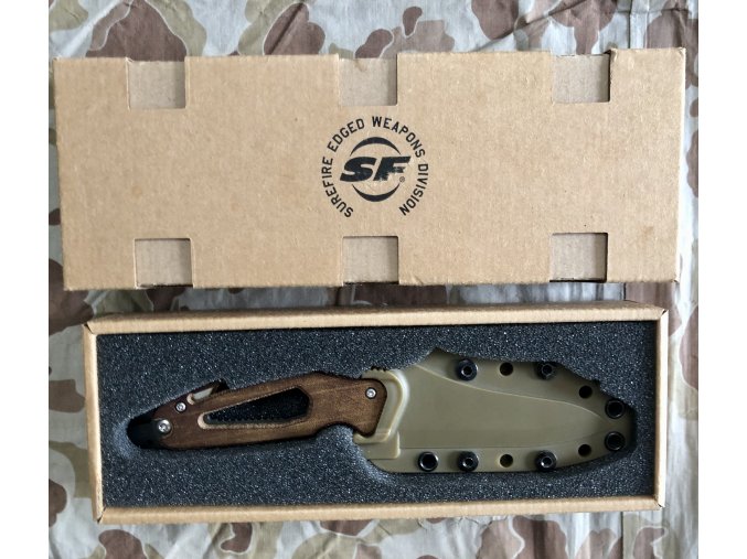 Nůž SureFire Delta Fixed Blade Tactical / Utility Knife EW-06