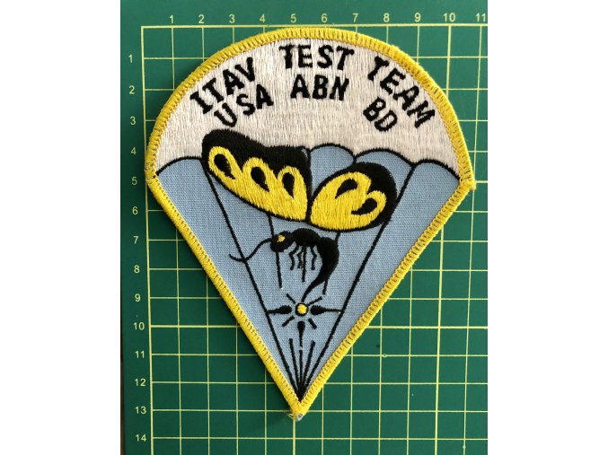 Nášivka TAV TEST TEAM, UNITED STATES ARMY AIRBORNE BOARD