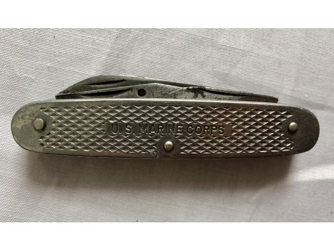 US MARINE CORPS FOLDING POCKET KNIFE