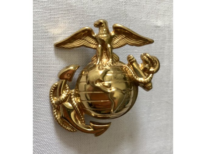 Odznak na brigadýrku EGA U.S.M.C  zlatý