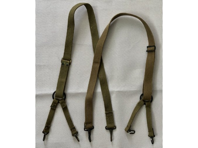 WW2 US USMC M1941 Combat Field Equipment Suspender Canvas