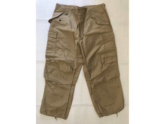 Trousers, Field, Tan - Large Short - 1976