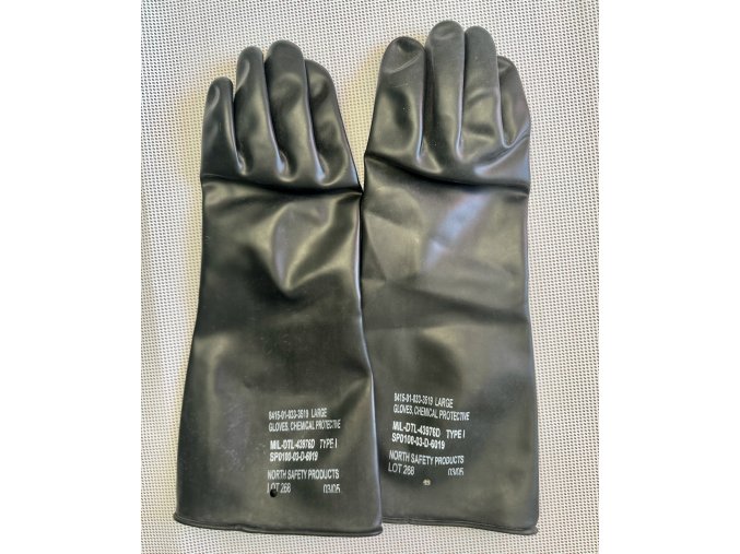Gloves, Chemical, Protective - Large