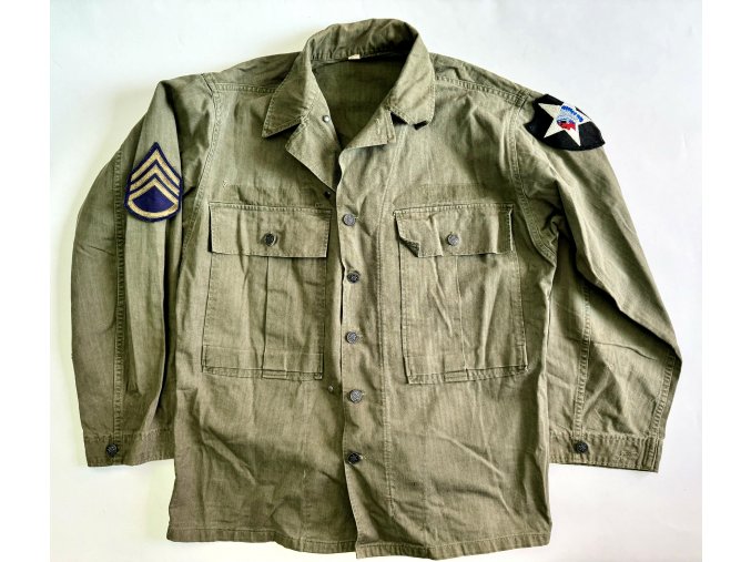 Blůza HBT 2nd Infantry Div. 38R - Korea