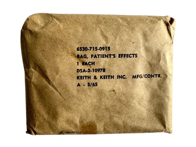 17200 bag patient s effects 1965 nib – upraveno