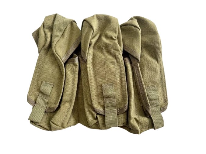 Eagle Industries AK/M4 Triple Mag Pouch - Tan