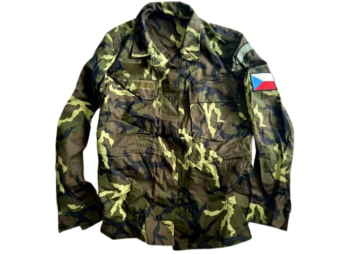 17371 bluza vz 85 s potiskem les – upraveno