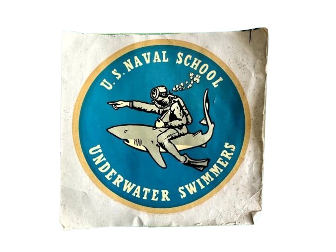 Decal U.S. Naval School - Underwater Swimmers