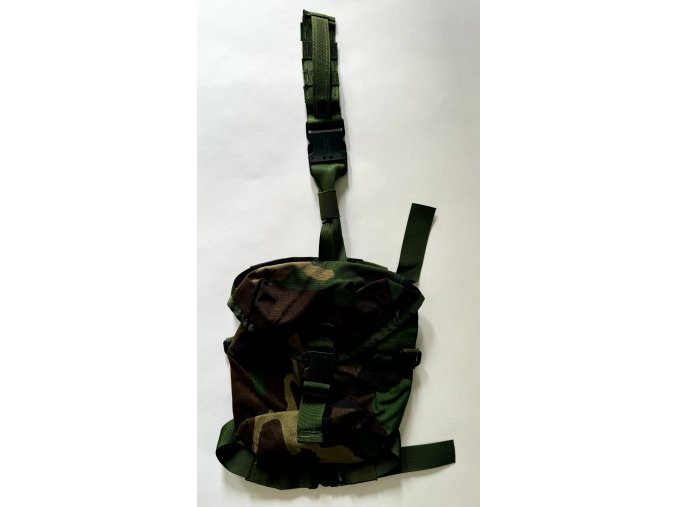R.A.C.K. Leg Bag W/Attaching Strap - Woodland