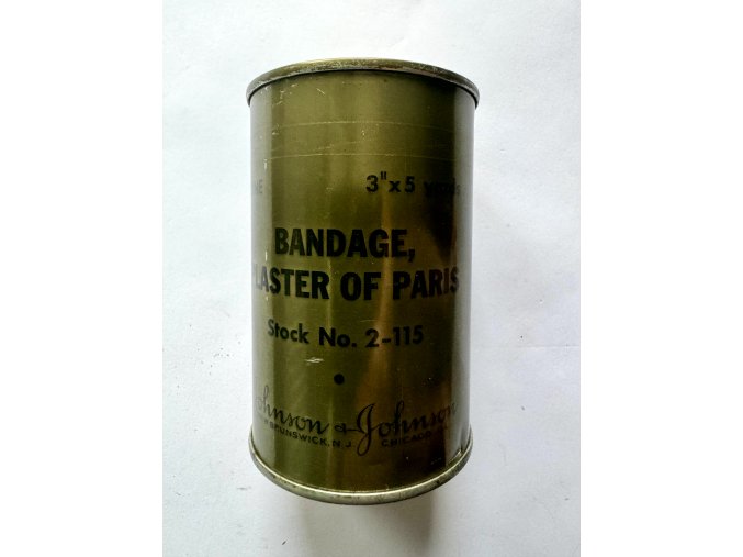US Medical Department Bandage Plaster of Paris