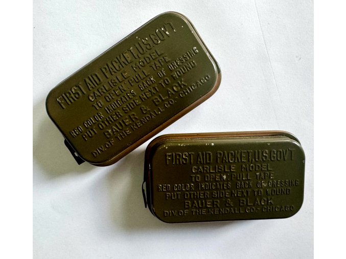 US Carlise Dressing Green Tin