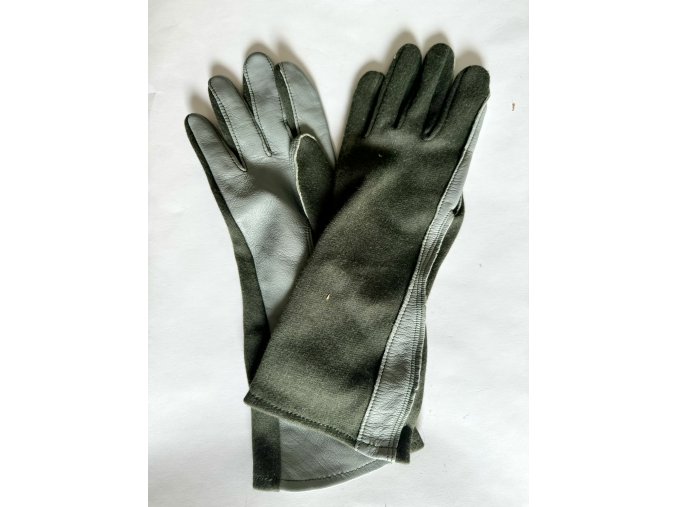 US Nomex Fliegerhandschuhe Größe 10, Lagerzustand.