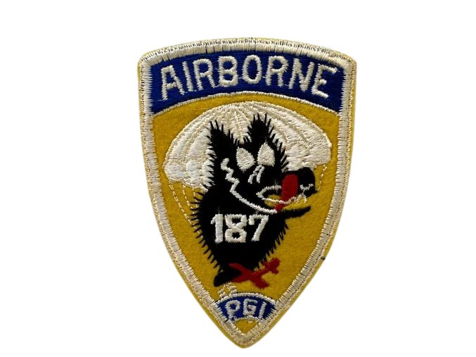 11th Airborne 187th PGI patch
