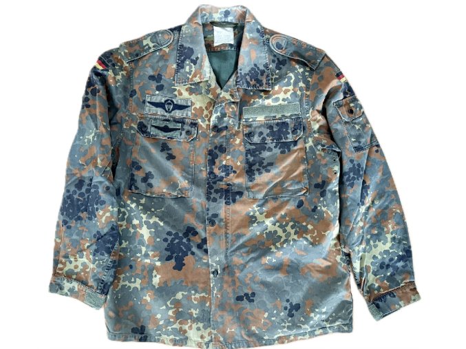 Fallschirmjägerbluse Flecktarn