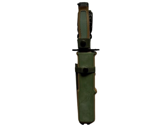 19546 bayonet camillus cam1a1 w wire cutter tan nos – upraveno