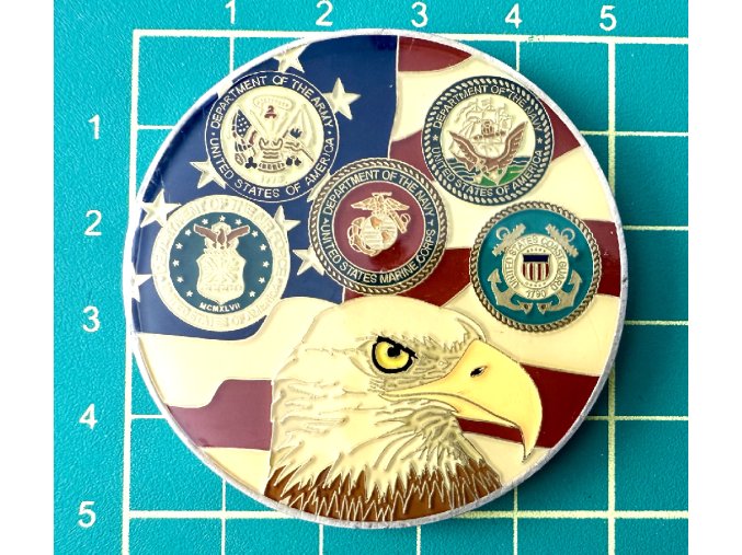 9/11 That's Why Memorial Challenge Coin US Military