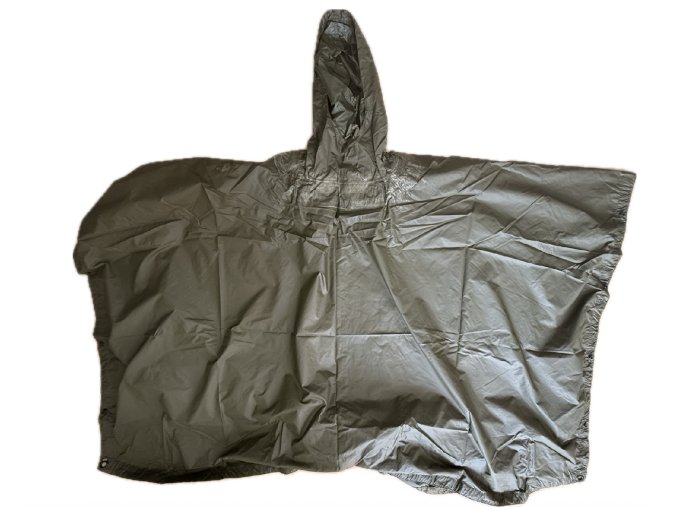 US ARMY WET WEATHER PONCHO OG-207 - NOS - 1984