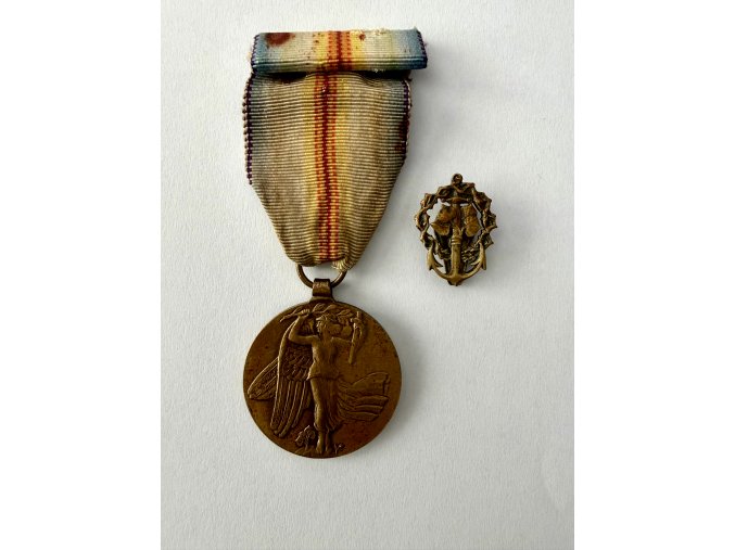 Československá medaile Vítězství - Mezispojenecká vítězná medaile