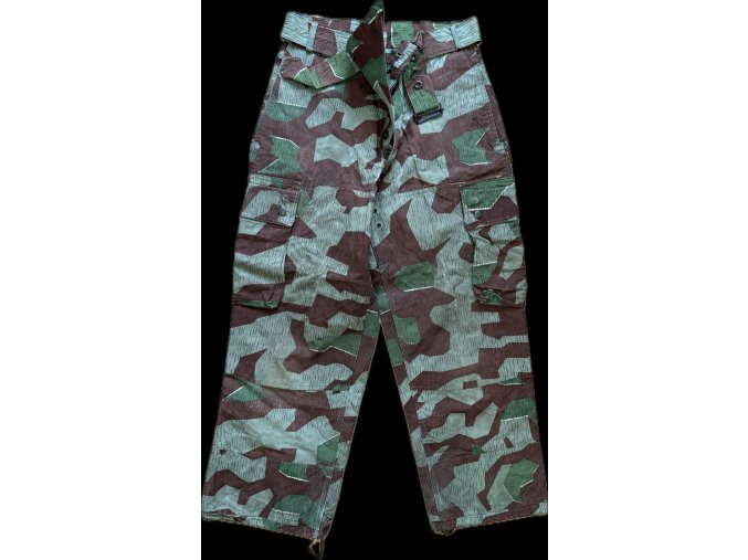 BUNDESWEHR KAMPFHOSE M56, SPLITTERTARN 171/79-100-79 NOS