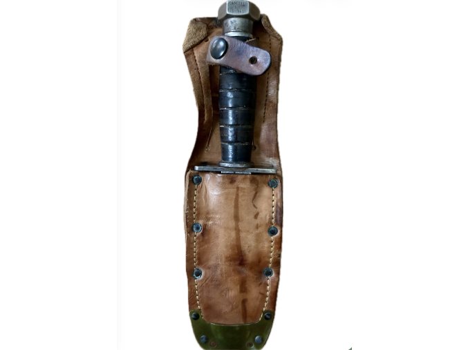 US Jet Pilot Survival Knife – Camillus (5-1967) – Rare Atypical Sheath