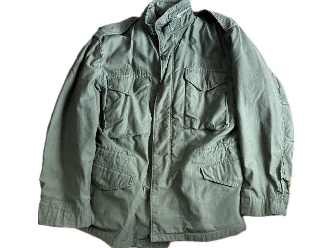 US M-65 Field Jacket (1970) | Alpha Industries | Aluminum Zips | Ghost Patches | Size M-R