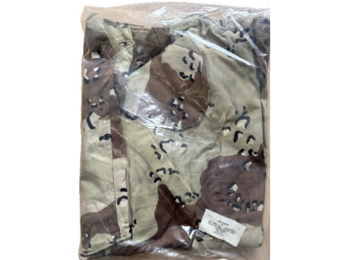 USGI PASGT Vest Cover | 6-Color Desert "Chocolate Chip" | Sealed NOS | 1991