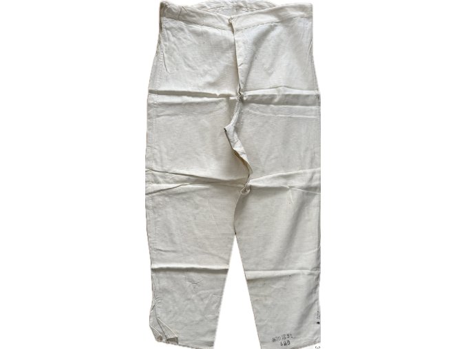 Plátěné spodky ČSLA 1951 | Velikost 3 (Pas 94 cm) | Poslední kus | NOS