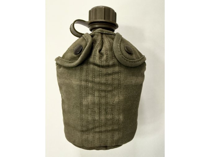 USGI Vietnam War Canteen Set | Dated 1969 | M-1956 Cover (Cotton Trim)