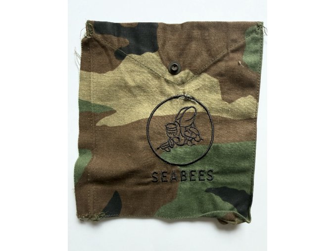 US Navy SEABEES M-65 Jacket Pocket | Woodland