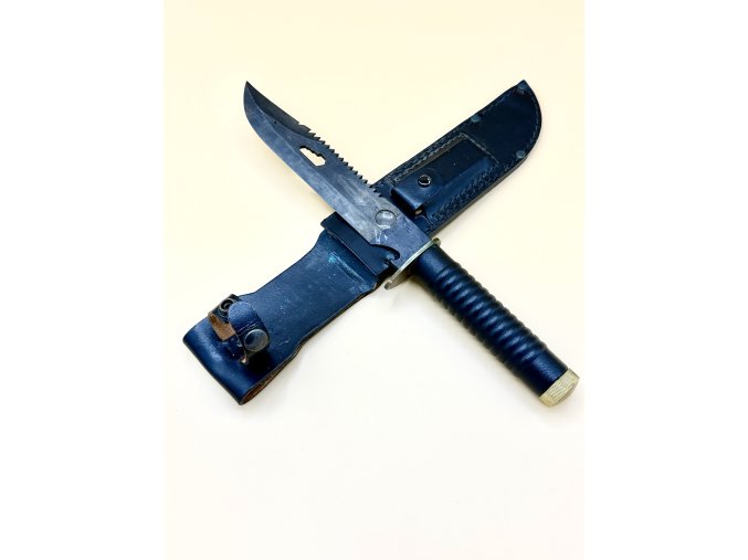 Vintage Hoffritz Italy Survival Knife | Hollow Handle w/ Compass | NOS