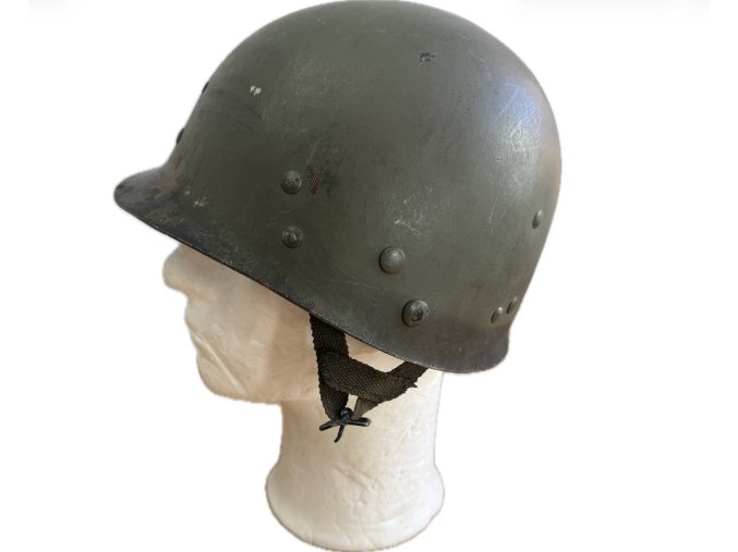 Original US M1 Helmet Liner (Firestone) | Factory M1C Conversion (Rigger Mod)