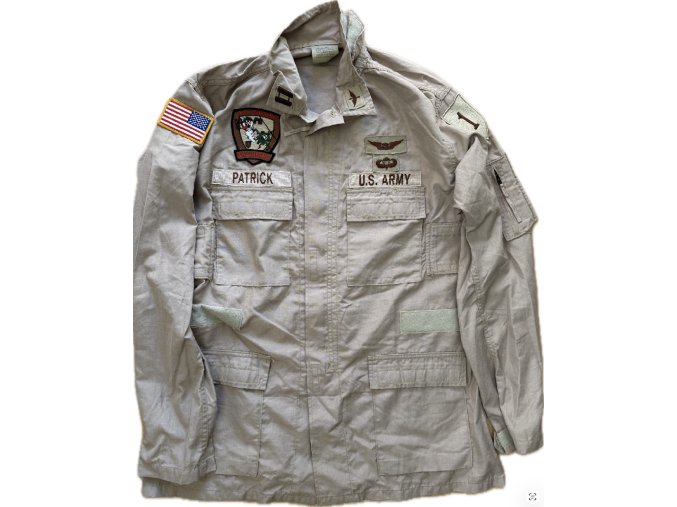 Original US Army A2CU Flight Jacket (Nomex) | 1st ID "Taz Devils" | Apache Pilot