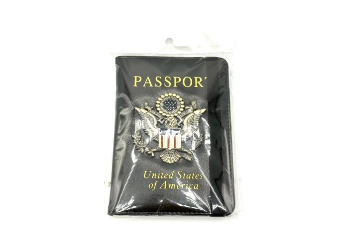 Stylový obal na pas USA | 3D znak Great Seal | Nový