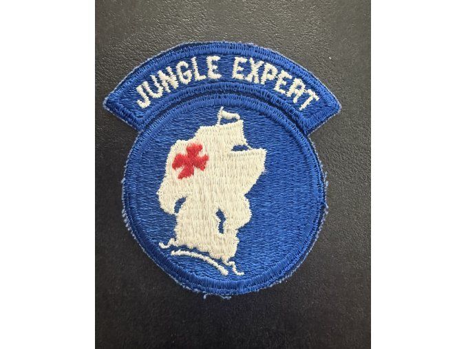 Original US Army "Jungle Expert" Patch | Cut Edge | Vietnam Era
