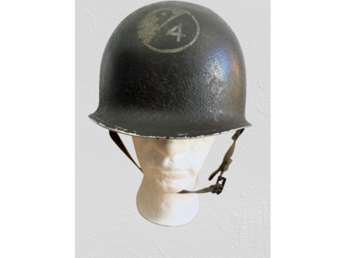 Original WWII M1 Fixed Bale Helmet (94th Inf. Div.) | Czech "Barn Find"