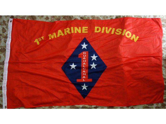 2918 vlajka usmc 1st marine division