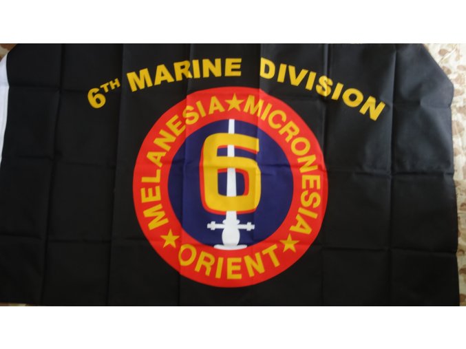 Vlajka USMC 6th Marine Div.