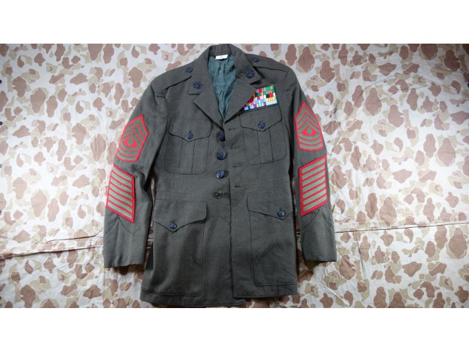 USMC jacket green size 36R - 1968