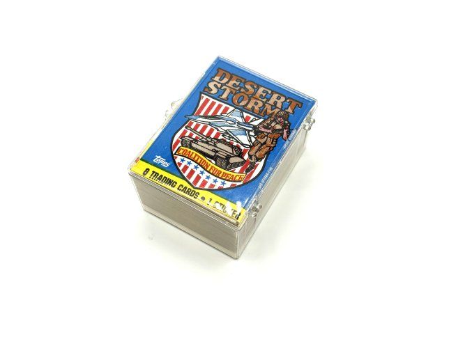 Complete Topps Desert Storm Trading Card Set | Year 1991 | Collector's Condition