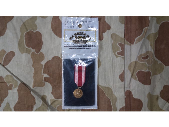 Miniatura medaile - Army Good Conduct