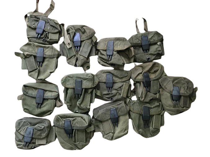 Case Ammunition, M16, 20 Round Magazines - M1967