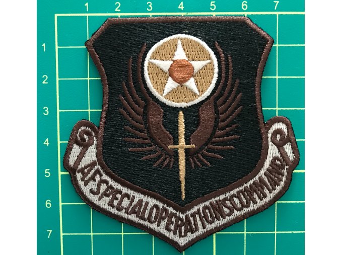 Nášivka Air Force Special Operations Command - desert