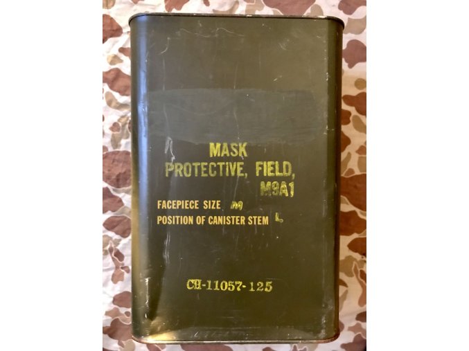Gas mask M9A1 - in can